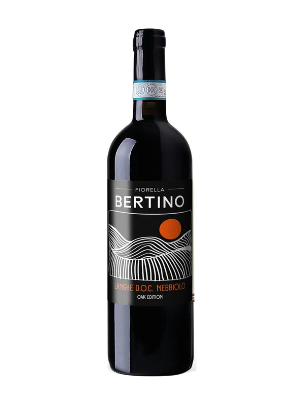 Bottiglia di Nebbiolo Oak Edition Langhe DOC, linea Sole